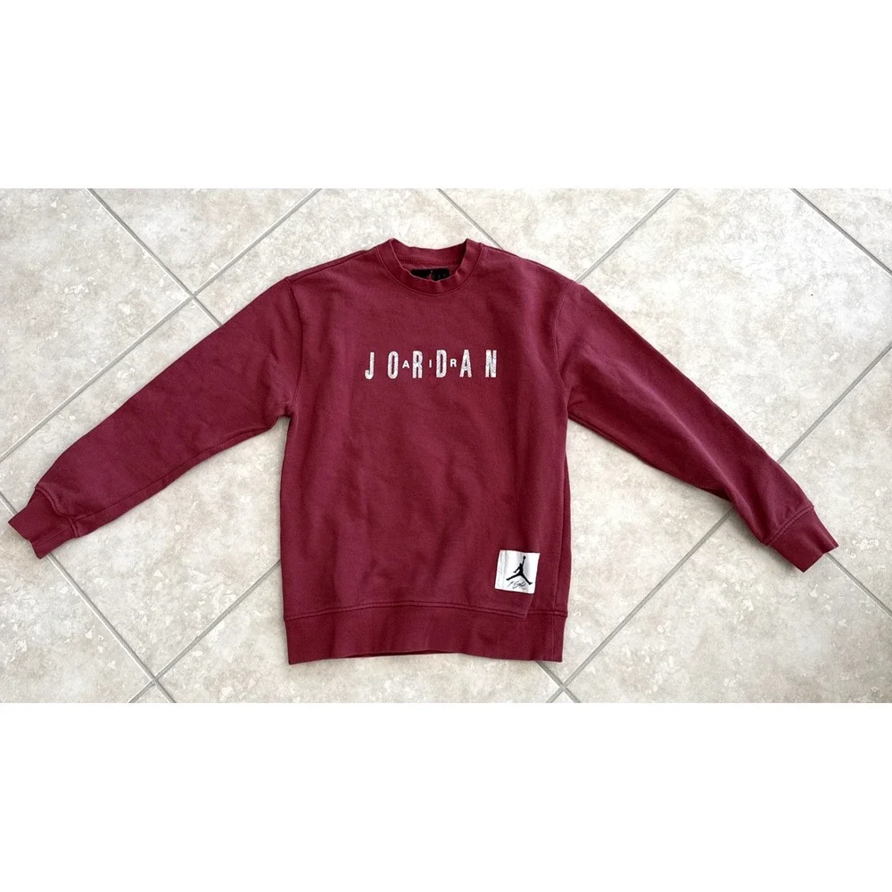 Jordan Chinese Lunar New Year Men's‎ Fleece Crew-Neck Sweatshirt S Streetwear